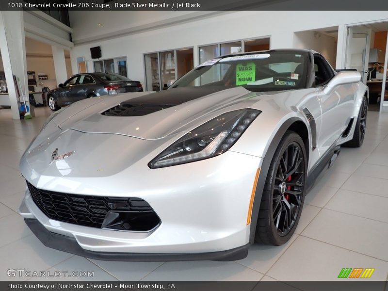  2018 Corvette Z06 Coupe Blade Silver Metallic