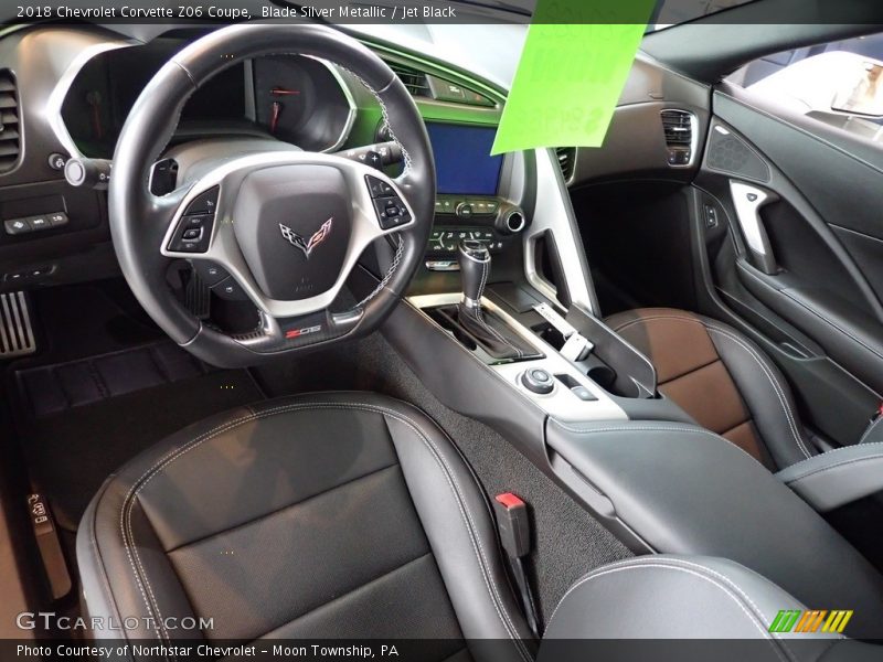 Front Seat of 2018 Corvette Z06 Coupe