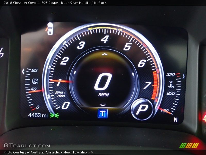  2018 Corvette Z06 Coupe Z06 Coupe Gauges