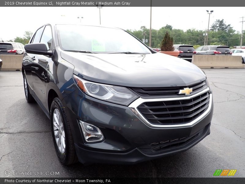 Nightfall Gray Metallic / Medium Ash Gray 2019 Chevrolet Equinox LS