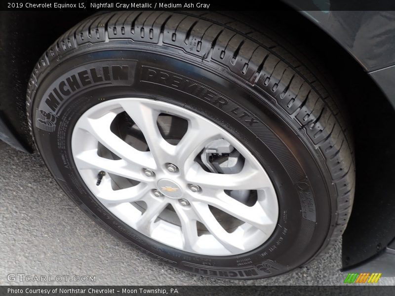 Nightfall Gray Metallic / Medium Ash Gray 2019 Chevrolet Equinox LS