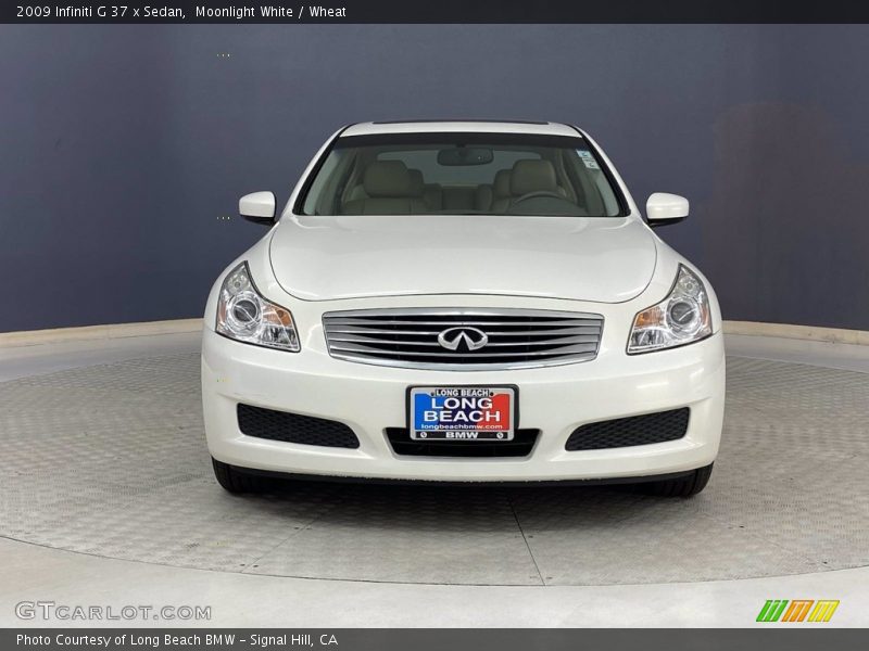 Moonlight White / Wheat 2009 Infiniti G 37 x Sedan