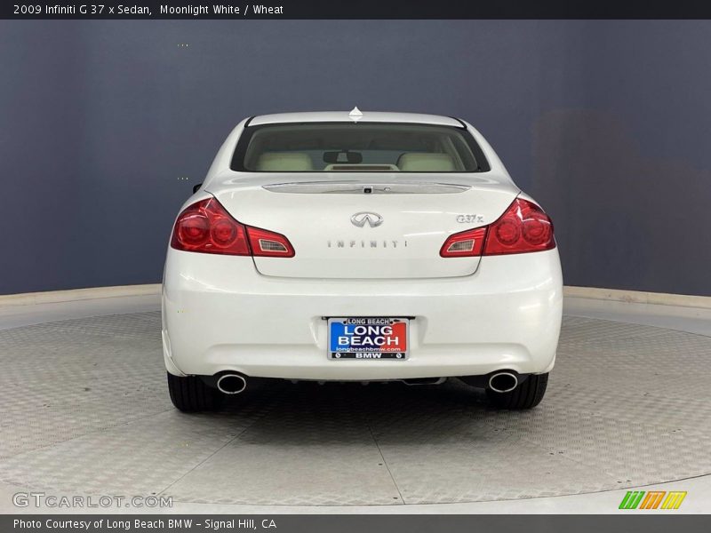 Moonlight White / Wheat 2009 Infiniti G 37 x Sedan