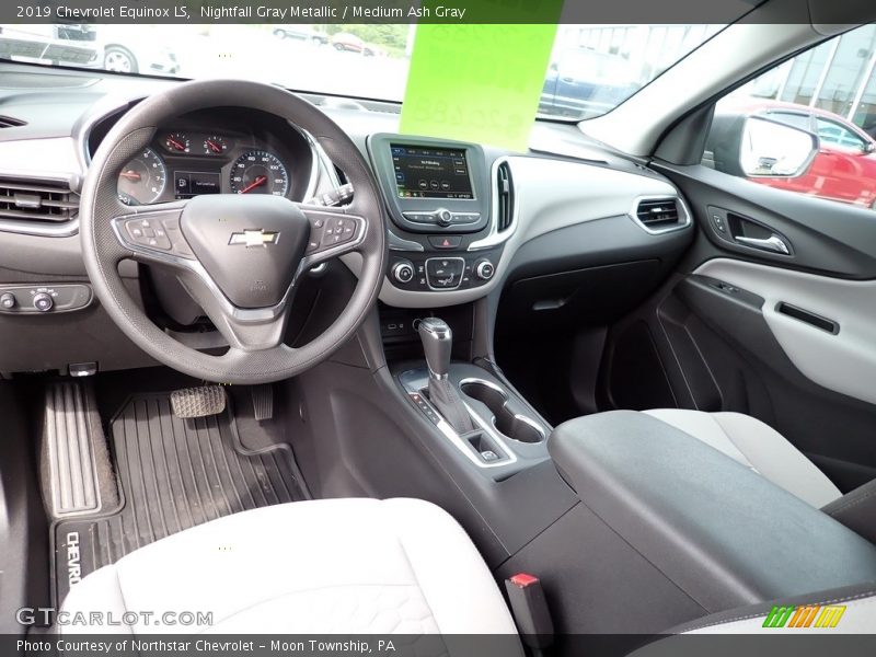 Nightfall Gray Metallic / Medium Ash Gray 2019 Chevrolet Equinox LS