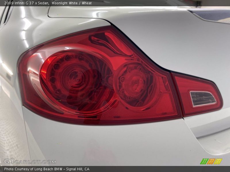 Moonlight White / Wheat 2009 Infiniti G 37 x Sedan