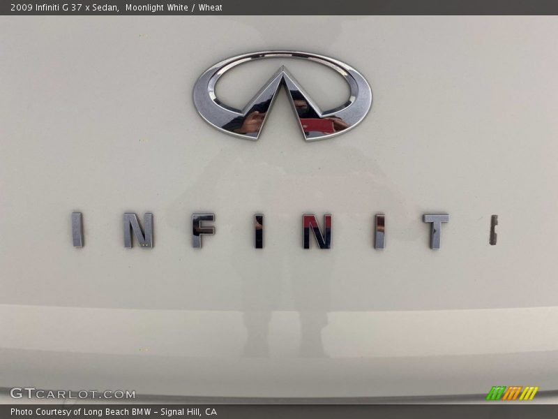 Moonlight White / Wheat 2009 Infiniti G 37 x Sedan
