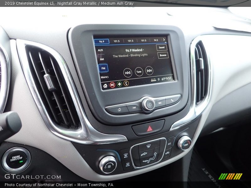 Nightfall Gray Metallic / Medium Ash Gray 2019 Chevrolet Equinox LS