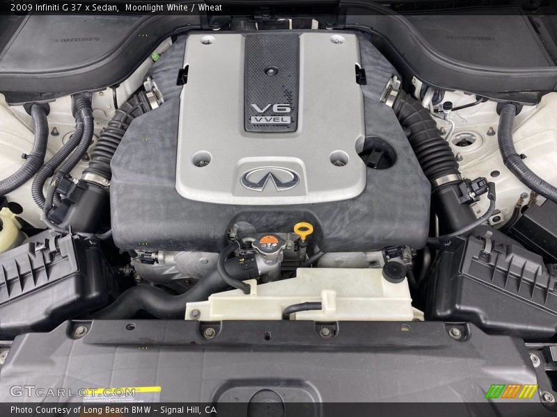 Moonlight White / Wheat 2009 Infiniti G 37 x Sedan