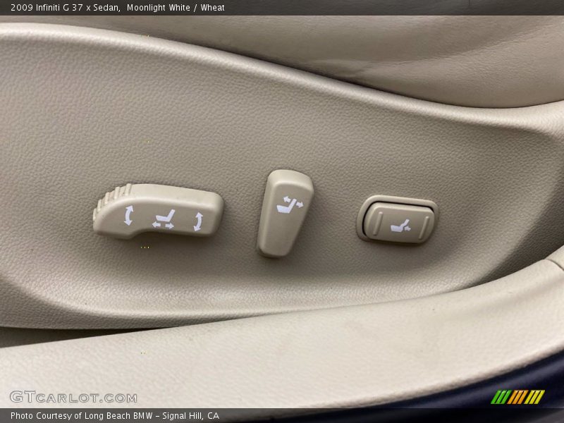 Moonlight White / Wheat 2009 Infiniti G 37 x Sedan