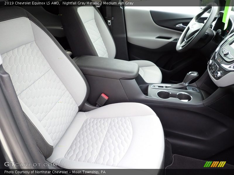Nightfall Gray Metallic / Medium Ash Gray 2019 Chevrolet Equinox LS AWD