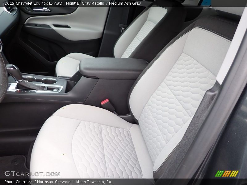 Nightfall Gray Metallic / Medium Ash Gray 2019 Chevrolet Equinox LS AWD