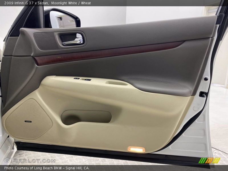 Moonlight White / Wheat 2009 Infiniti G 37 x Sedan