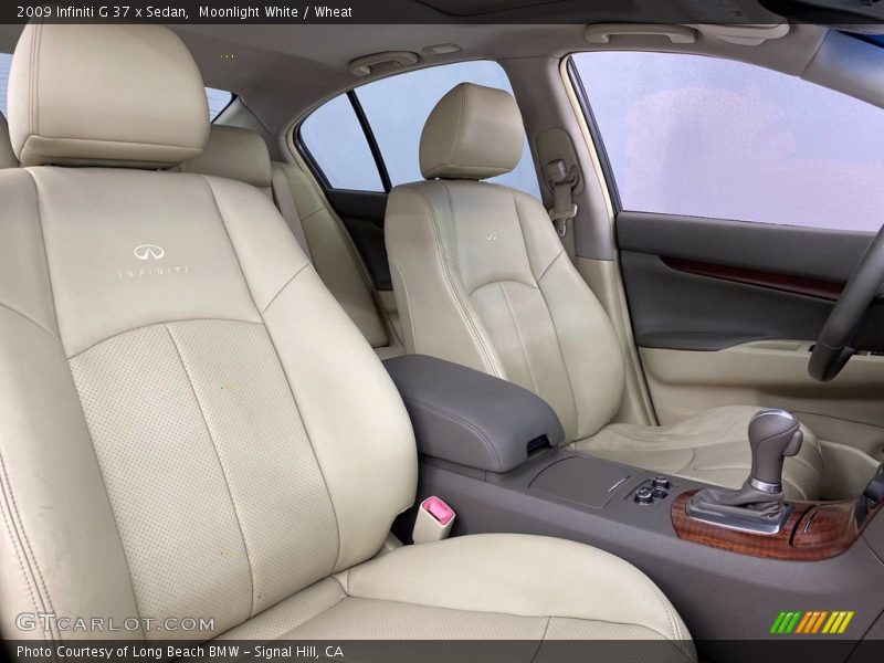 Moonlight White / Wheat 2009 Infiniti G 37 x Sedan