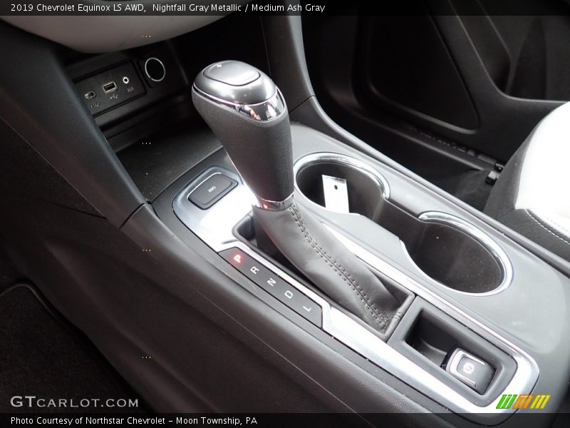 Nightfall Gray Metallic / Medium Ash Gray 2019 Chevrolet Equinox LS AWD