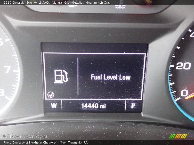 Nightfall Gray Metallic / Medium Ash Gray 2019 Chevrolet Equinox LS AWD