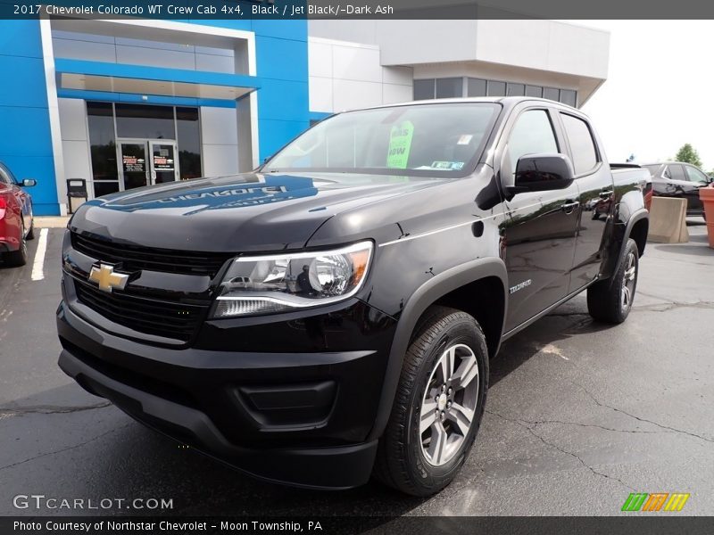 Black / Jet Black/­Dark Ash 2017 Chevrolet Colorado WT Crew Cab 4x4