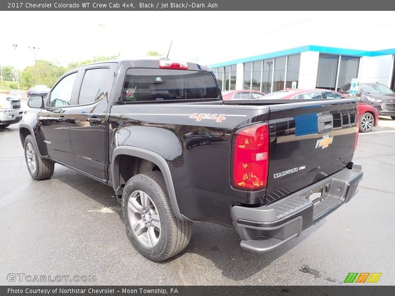 Black / Jet Black/­Dark Ash 2017 Chevrolet Colorado WT Crew Cab 4x4