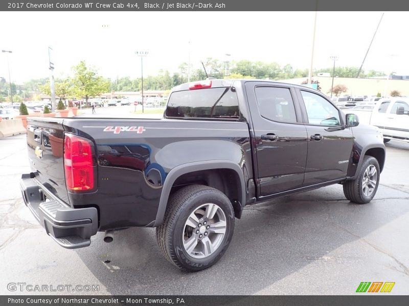 Black / Jet Black/­Dark Ash 2017 Chevrolet Colorado WT Crew Cab 4x4