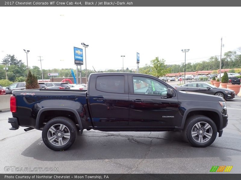 Black / Jet Black/­Dark Ash 2017 Chevrolet Colorado WT Crew Cab 4x4