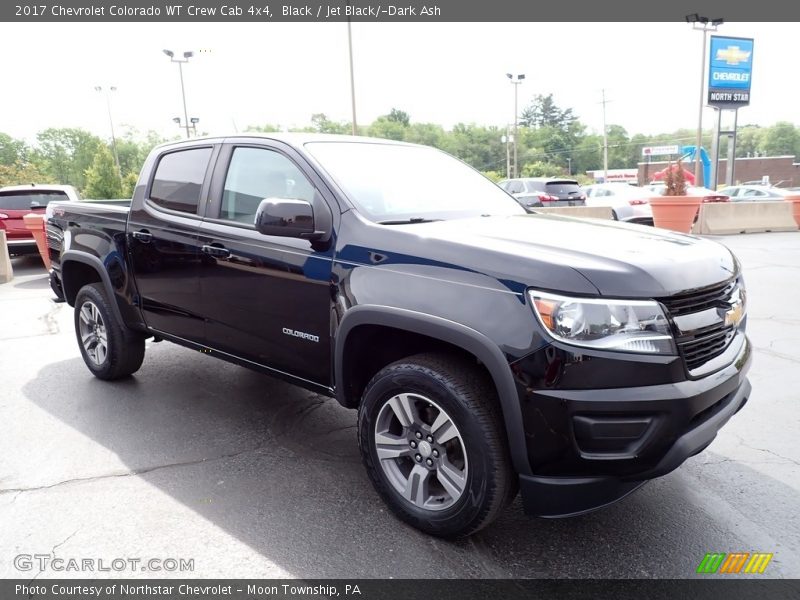 Black / Jet Black/­Dark Ash 2017 Chevrolet Colorado WT Crew Cab 4x4