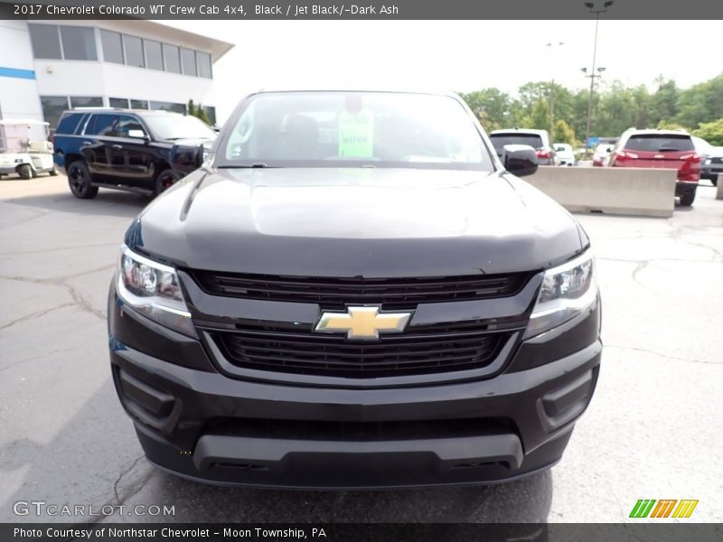 Black / Jet Black/­Dark Ash 2017 Chevrolet Colorado WT Crew Cab 4x4