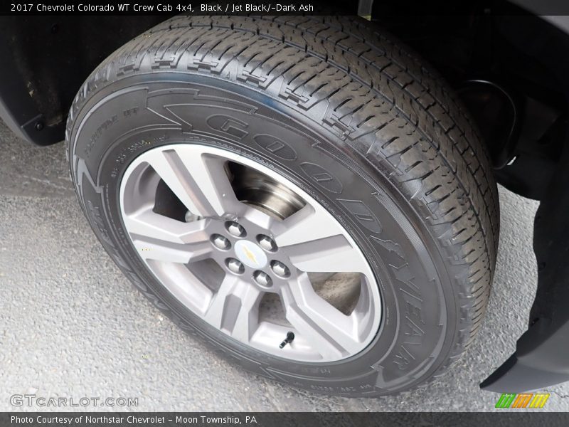 Black / Jet Black/­Dark Ash 2017 Chevrolet Colorado WT Crew Cab 4x4