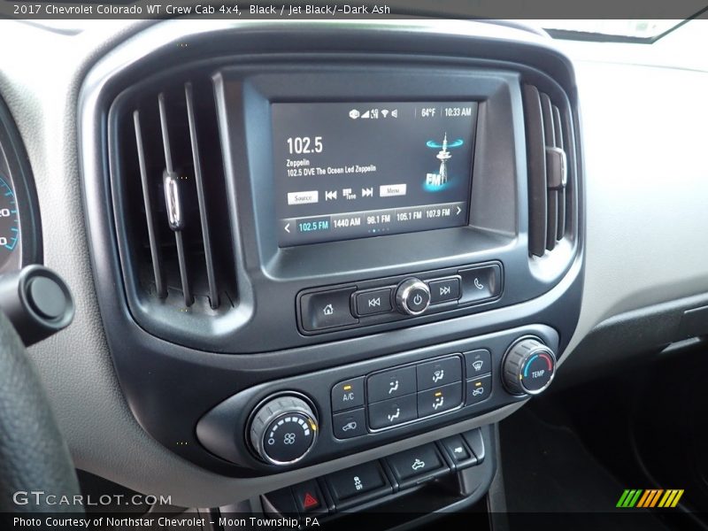 Black / Jet Black/­Dark Ash 2017 Chevrolet Colorado WT Crew Cab 4x4