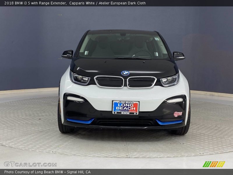 Capparis White / Atelier European Dark Cloth 2018 BMW i3 S with Range Extender