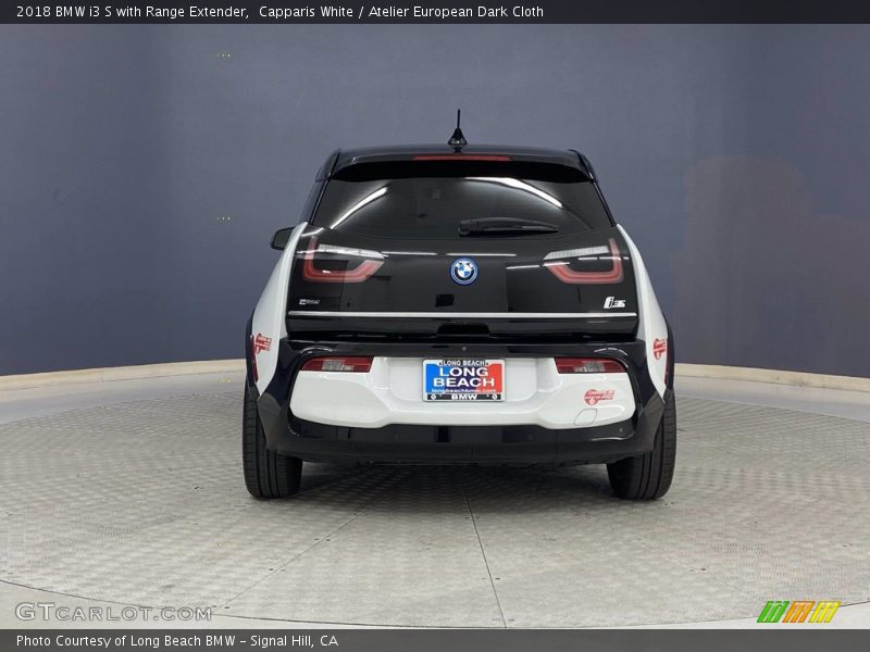 Capparis White / Atelier European Dark Cloth 2018 BMW i3 S with Range Extender