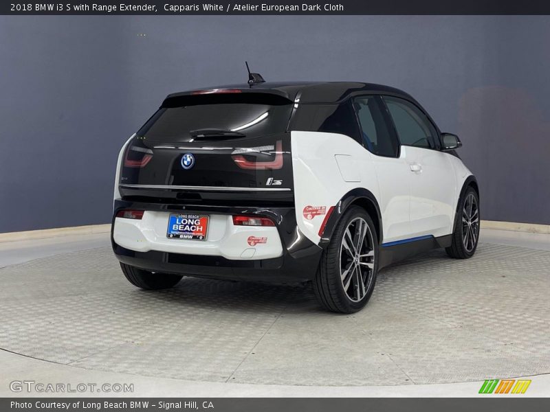 Capparis White / Atelier European Dark Cloth 2018 BMW i3 S with Range Extender