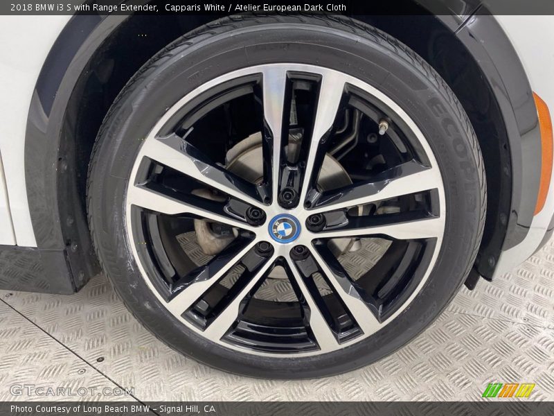 Capparis White / Atelier European Dark Cloth 2018 BMW i3 S with Range Extender