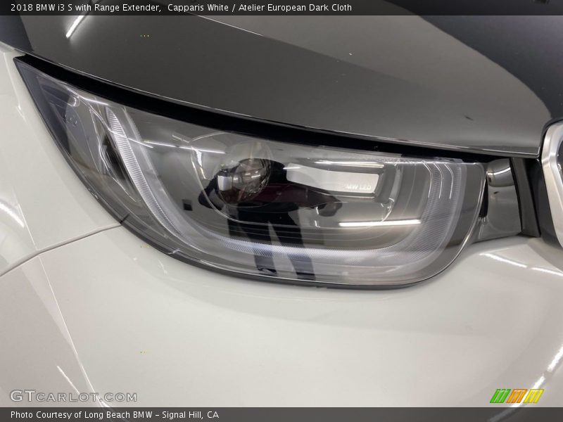 Capparis White / Atelier European Dark Cloth 2018 BMW i3 S with Range Extender
