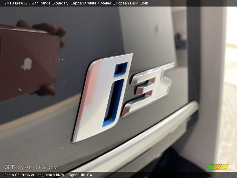 Capparis White / Atelier European Dark Cloth 2018 BMW i3 S with Range Extender