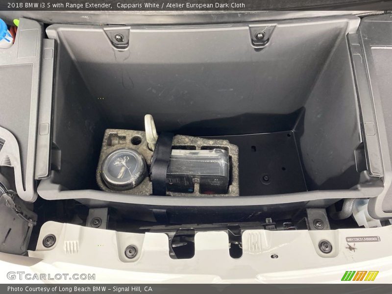 Capparis White / Atelier European Dark Cloth 2018 BMW i3 S with Range Extender