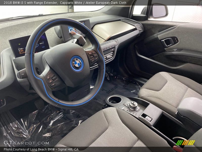 Capparis White / Atelier European Dark Cloth 2018 BMW i3 S with Range Extender