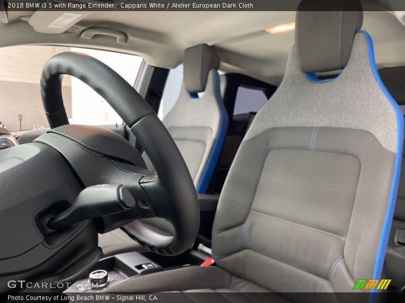 Capparis White / Atelier European Dark Cloth 2018 BMW i3 S with Range Extender
