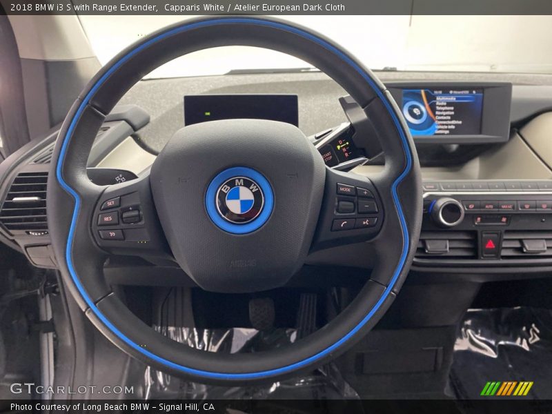 Capparis White / Atelier European Dark Cloth 2018 BMW i3 S with Range Extender