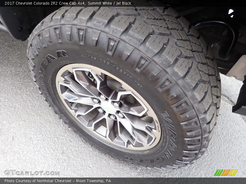 Summit White / Jet Black 2017 Chevrolet Colorado ZR2 Crew Cab 4x4