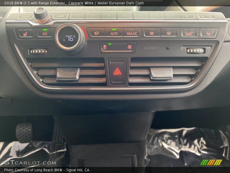 Capparis White / Atelier European Dark Cloth 2018 BMW i3 S with Range Extender