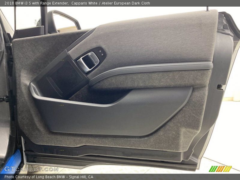 Capparis White / Atelier European Dark Cloth 2018 BMW i3 S with Range Extender