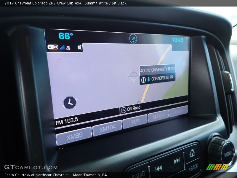 Summit White / Jet Black 2017 Chevrolet Colorado ZR2 Crew Cab 4x4