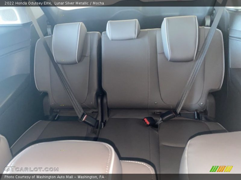 Lunar Silver Metallic / Mocha 2022 Honda Odyssey Elite