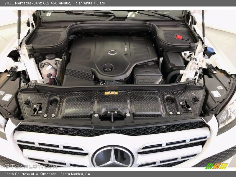 Polar White / Black 2021 Mercedes-Benz GLS 450 4Matic