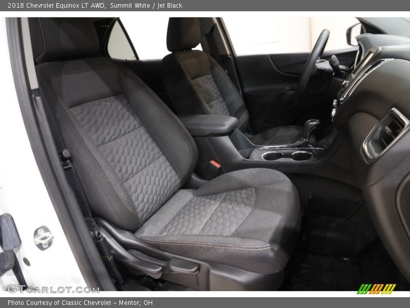 Summit White / Jet Black 2018 Chevrolet Equinox LT AWD