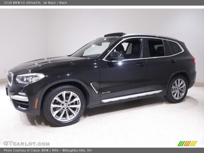 Jet Black / Black 2018 BMW X3 xDrive30i