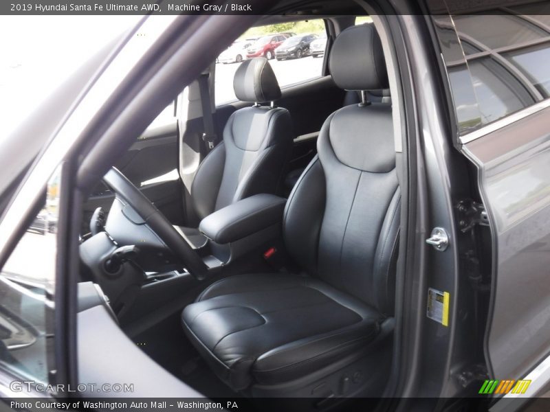 Machine Gray / Black 2019 Hyundai Santa Fe Ultimate AWD