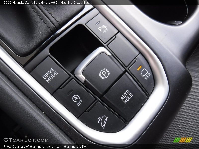 Machine Gray / Black 2019 Hyundai Santa Fe Ultimate AWD