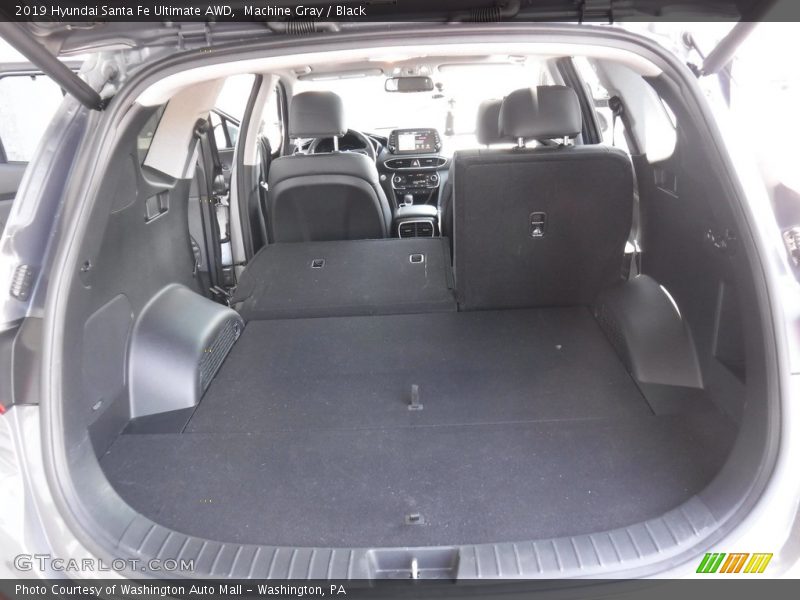 Machine Gray / Black 2019 Hyundai Santa Fe Ultimate AWD