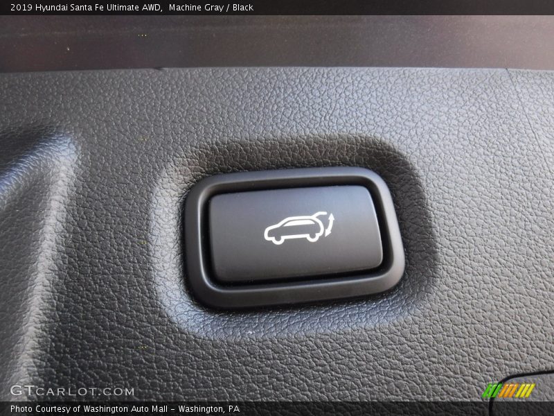 Machine Gray / Black 2019 Hyundai Santa Fe Ultimate AWD