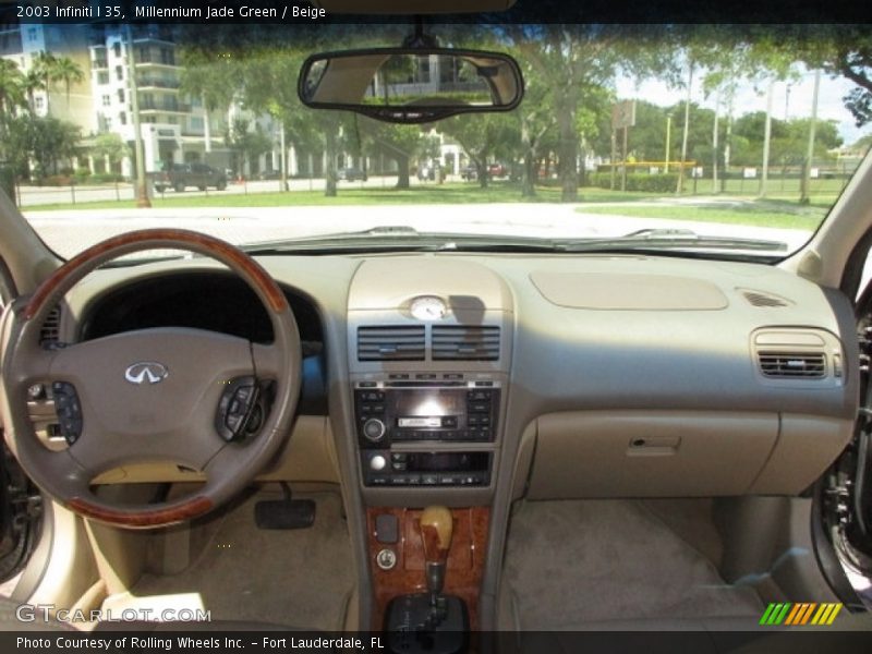Millennium Jade Green / Beige 2003 Infiniti I 35